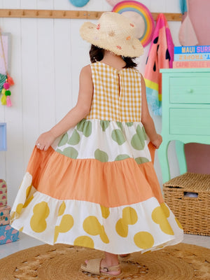 Baila Dress | Gingham and Polka Dot
