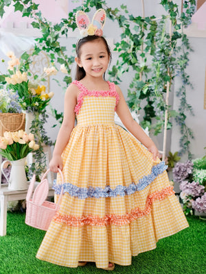 Ingrid | Gingham Color Block