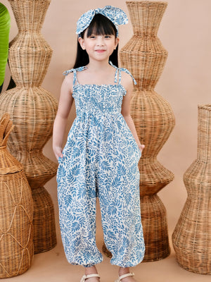 Jacoba Jumpsuit | Aegean Blue