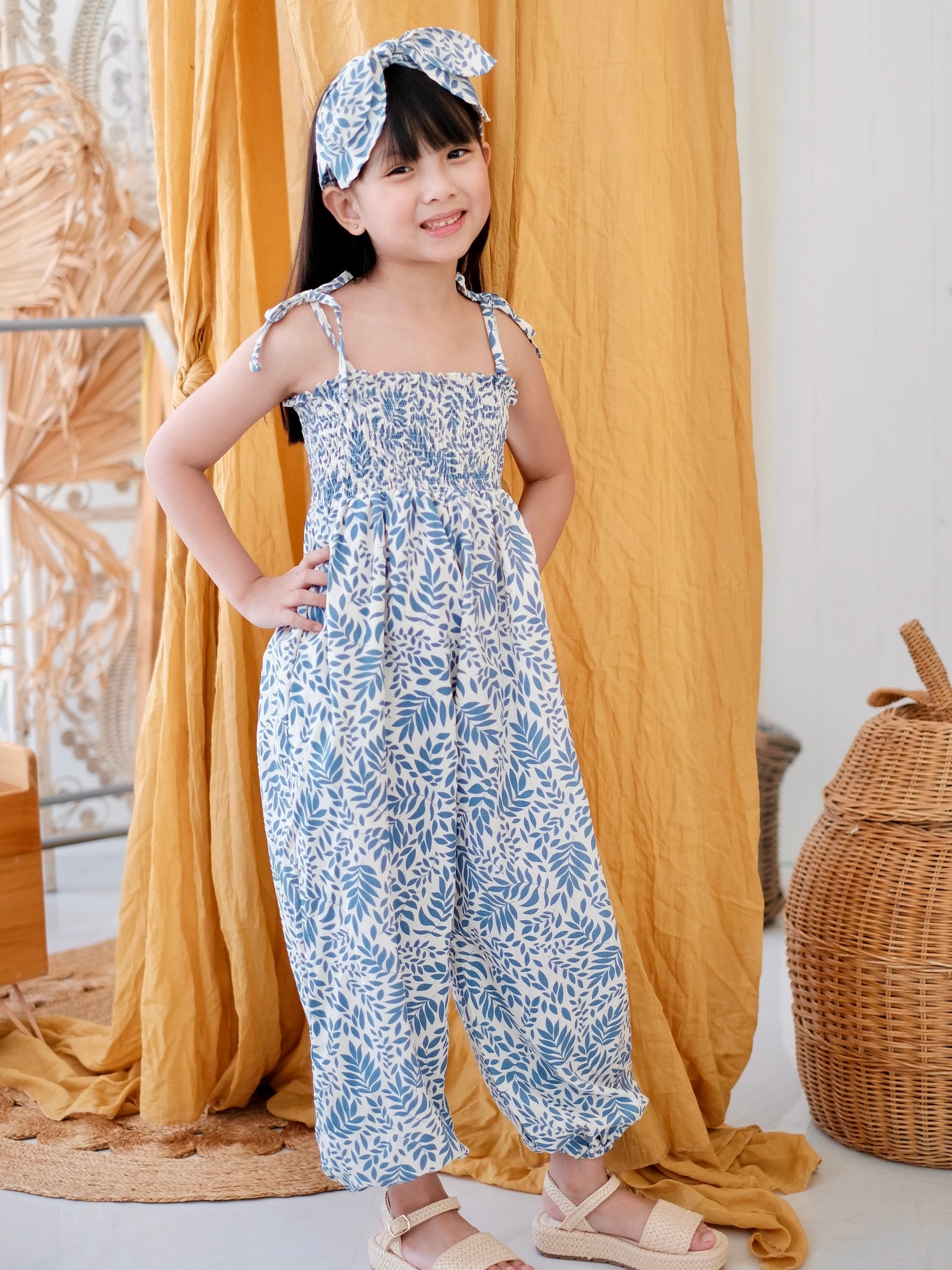 Jacoba Jumpsuit | Aegean Blue