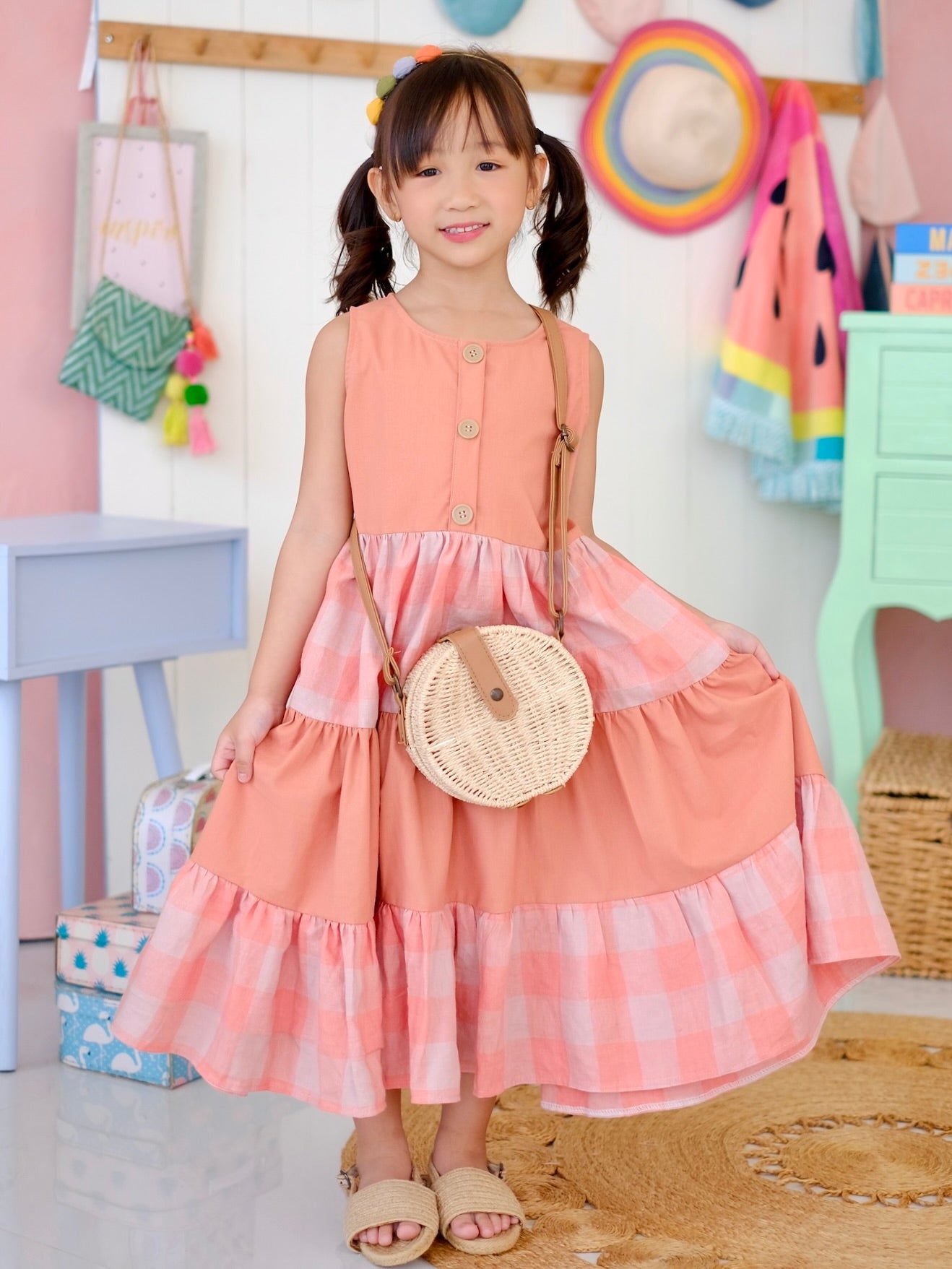 Baila Linen Dress