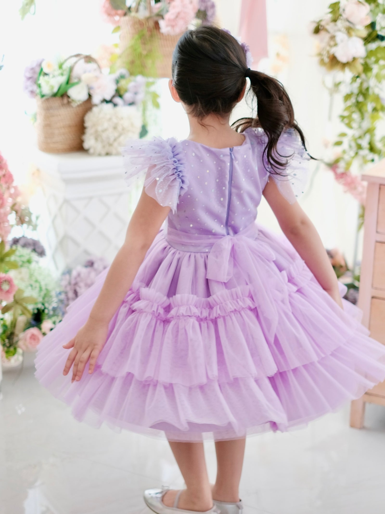 Charlotte Tutu Dress | Purple