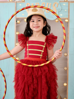 Laurette Nutcracker Top | Burgundy