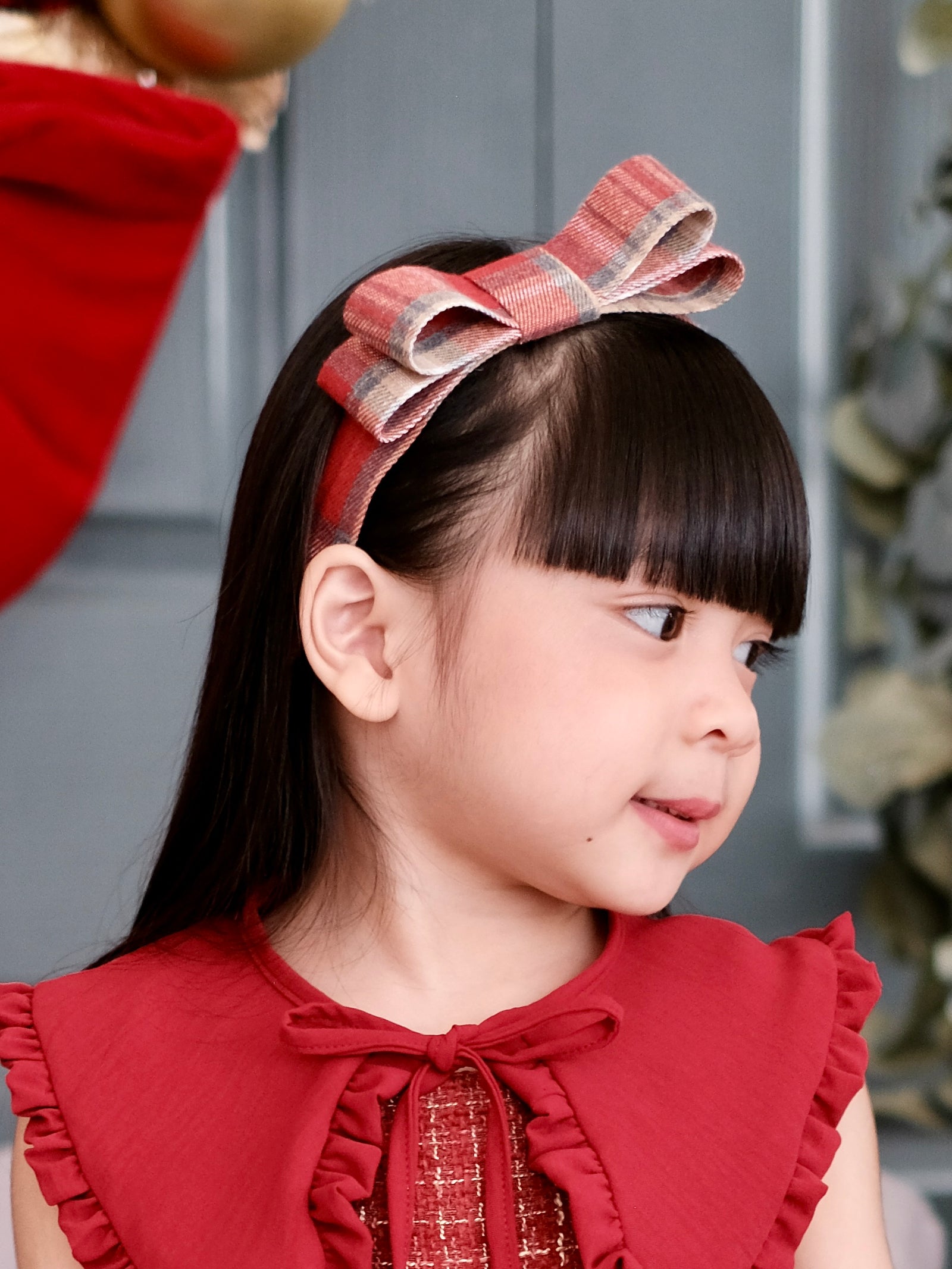 Vintage Plaid Headband