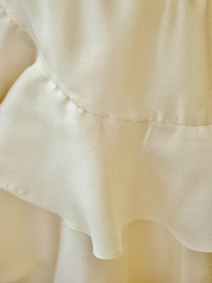 Lana Luxe Skirt in Ecru