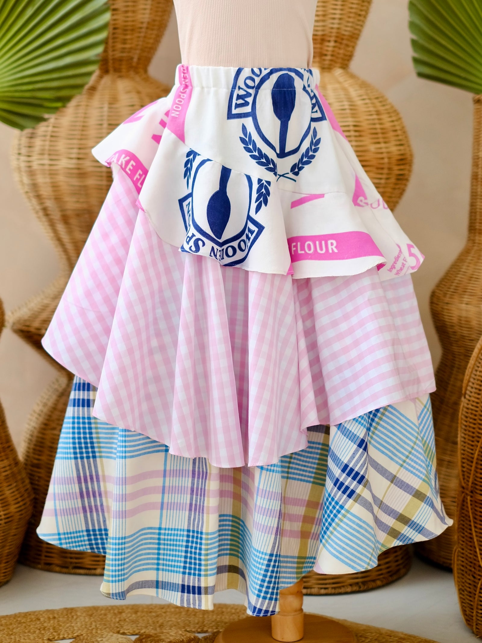 Lana Plaid Skirt | Halo-Halo