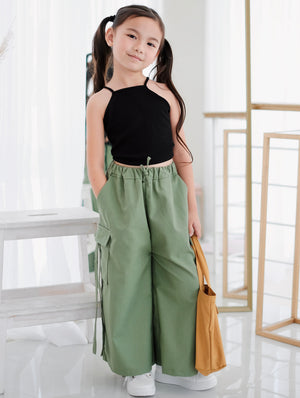 Avril Wide Leg Cargo Pants