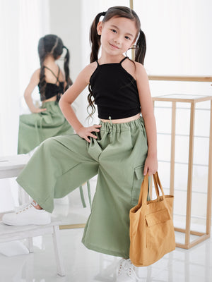 Avril Wide Leg Cargo Pants