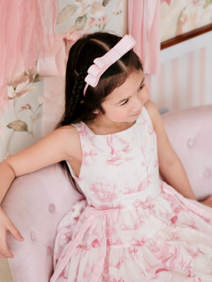 Striped Bow Headband