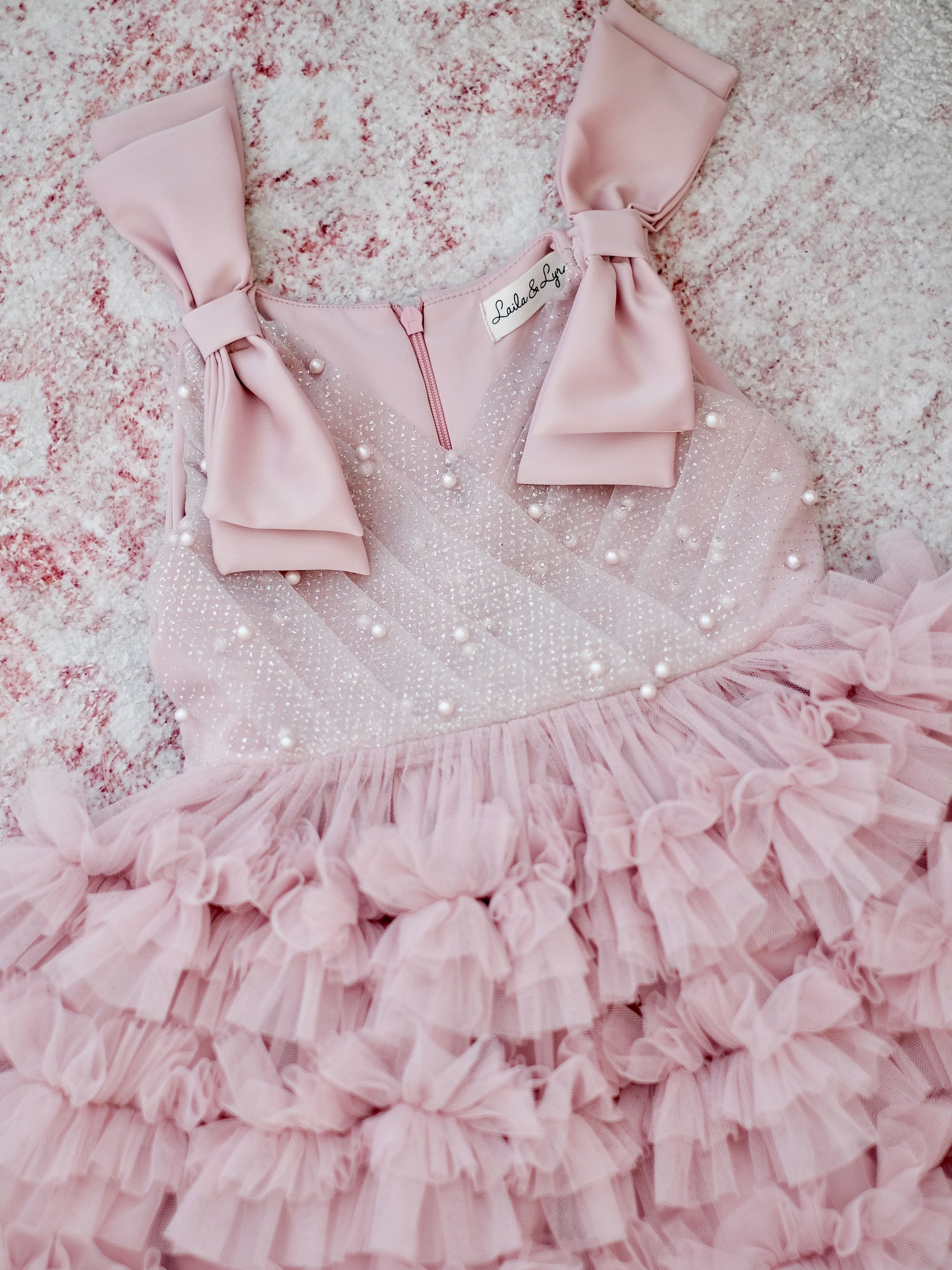 Clara Tutu Dress Dusty Pink