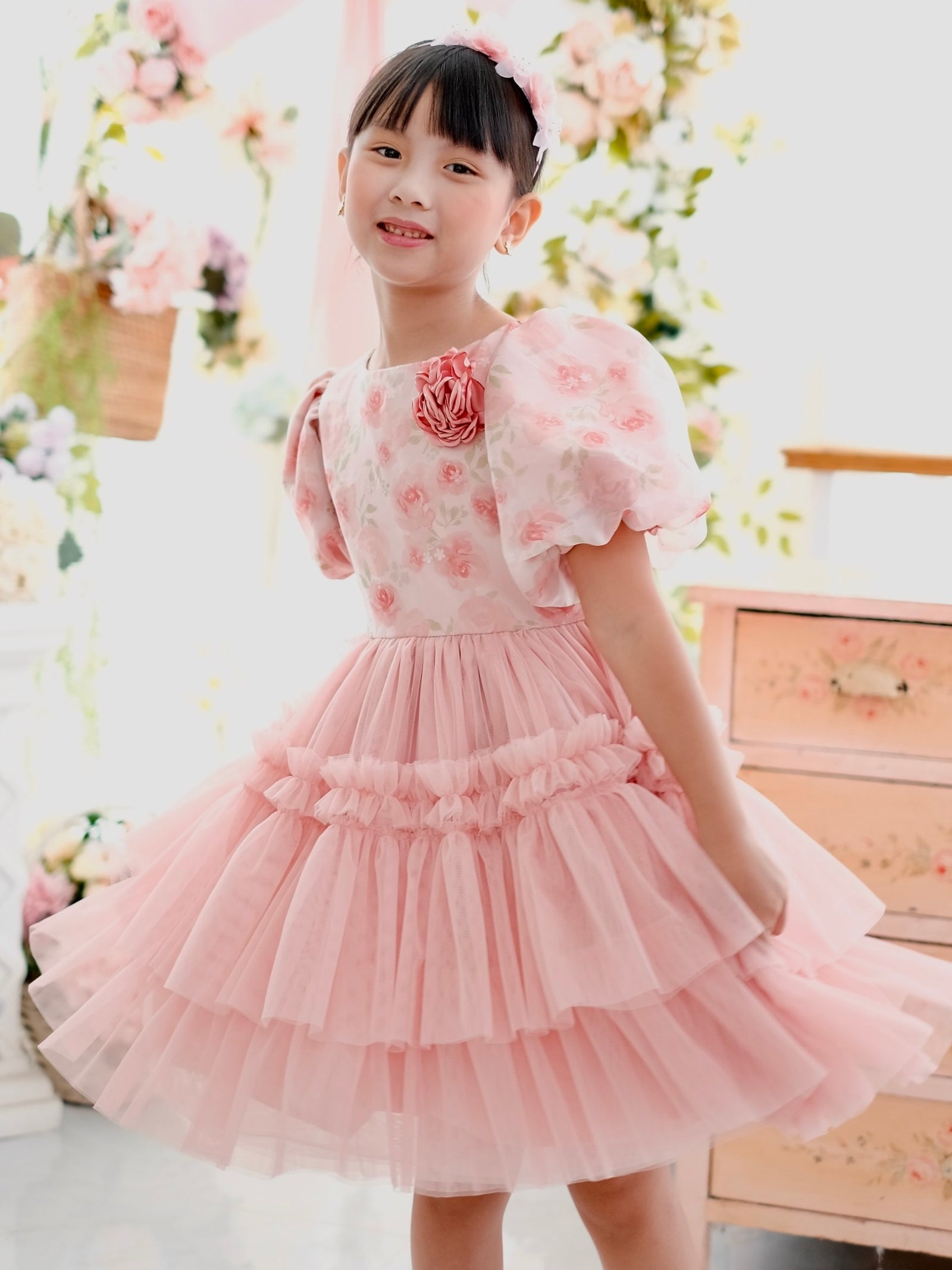 Bellerose | Tutu Dress in Dusty Pink