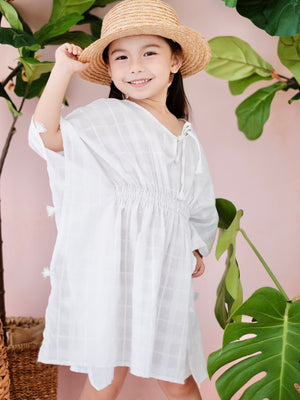 Rima Tassel Trimmed Kaftan