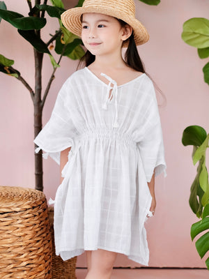 Rima Tassel Trimmed Kaftan