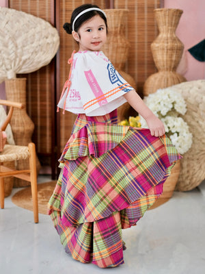 Lana Maxi Skirt | Magenta
