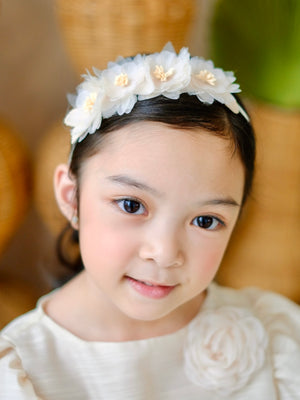 Crème de la Crème Floral Headband