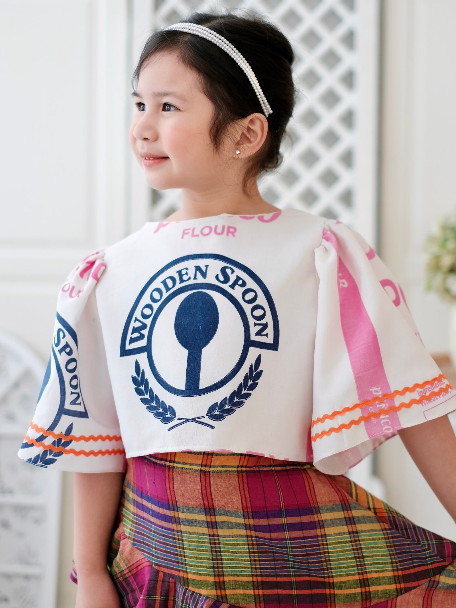 Carmelita Top | Pink and Blue