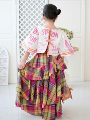 Lana Maxi Skirt | Magenta