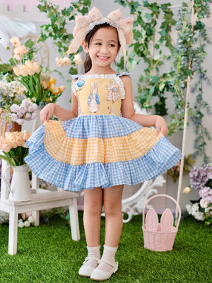 Floraline Dress in Gingham