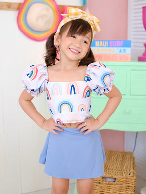 Ceara Skirted 2-pc Suit | Rainbow