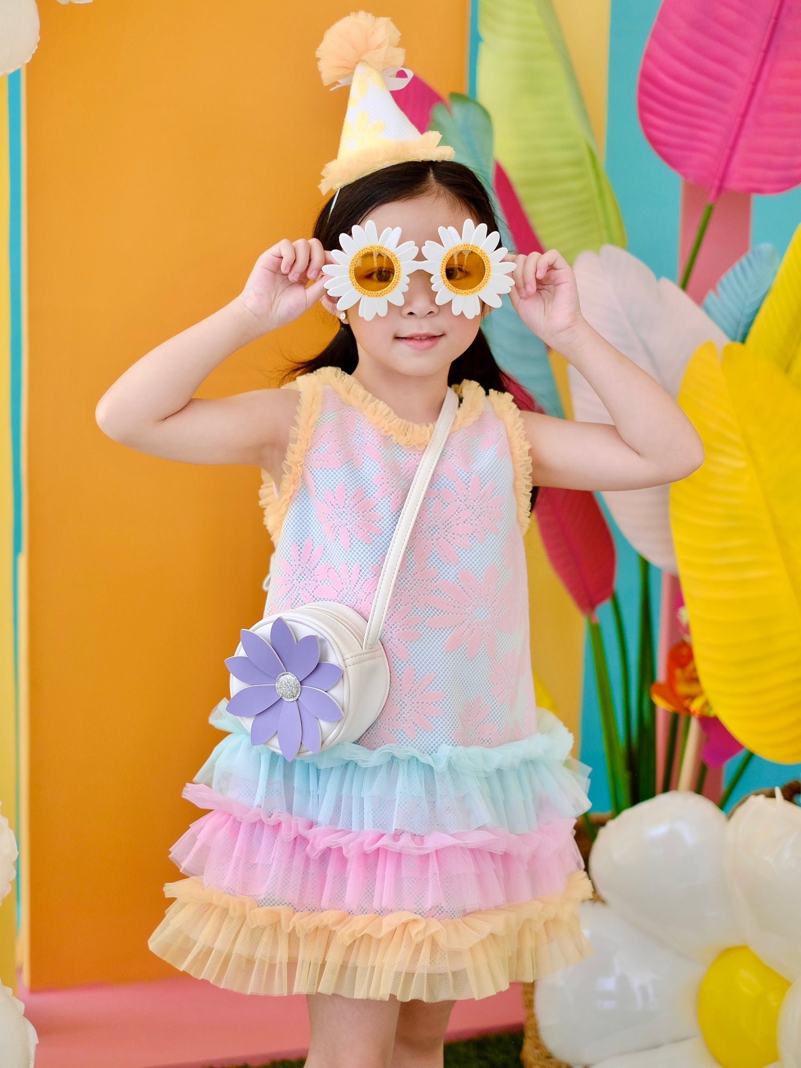 Jacquette Dress in Pink Daisy | Pre-order