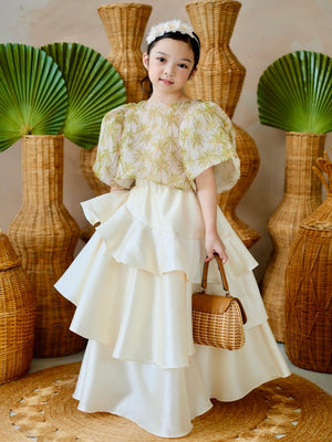 Lana Luxe Skirt in Ecru