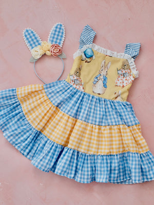 Floraline Dress in Gingham