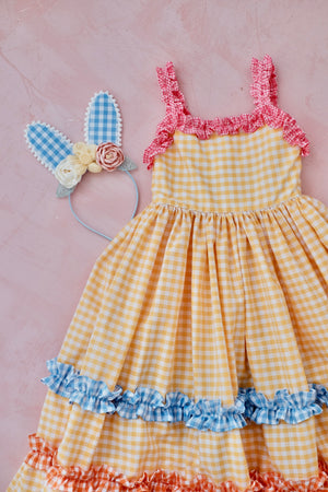 Ingrid | Gingham Color Block