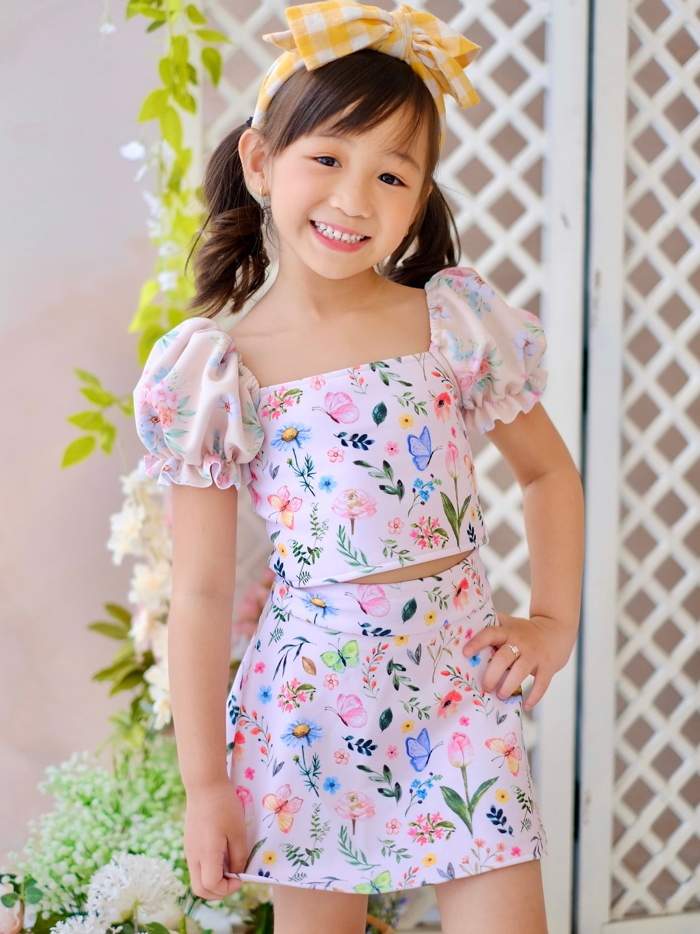 Ceara Skirted 2-pc Suit | Floral