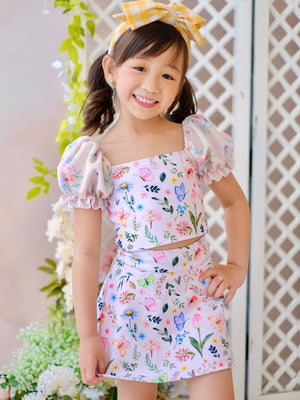 Ceara Skirted 2-pc Suit | Floral