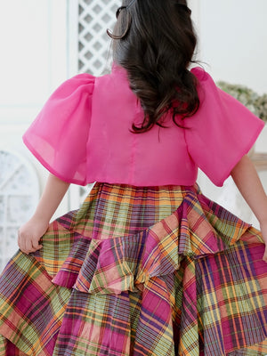 Sinag Kamisa Top | Magenta
