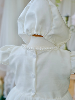Iveline Pearl Long Christening Set