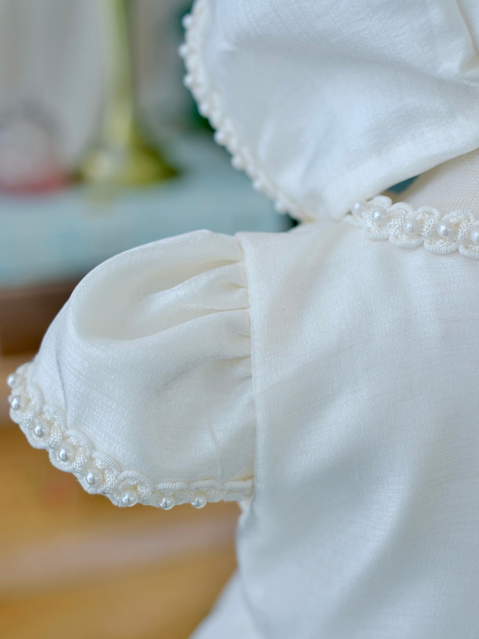 Iveline Pearl Long Christening Set