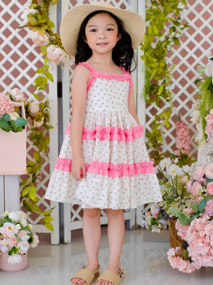 Ingrid Mini Dress | Pink Floral