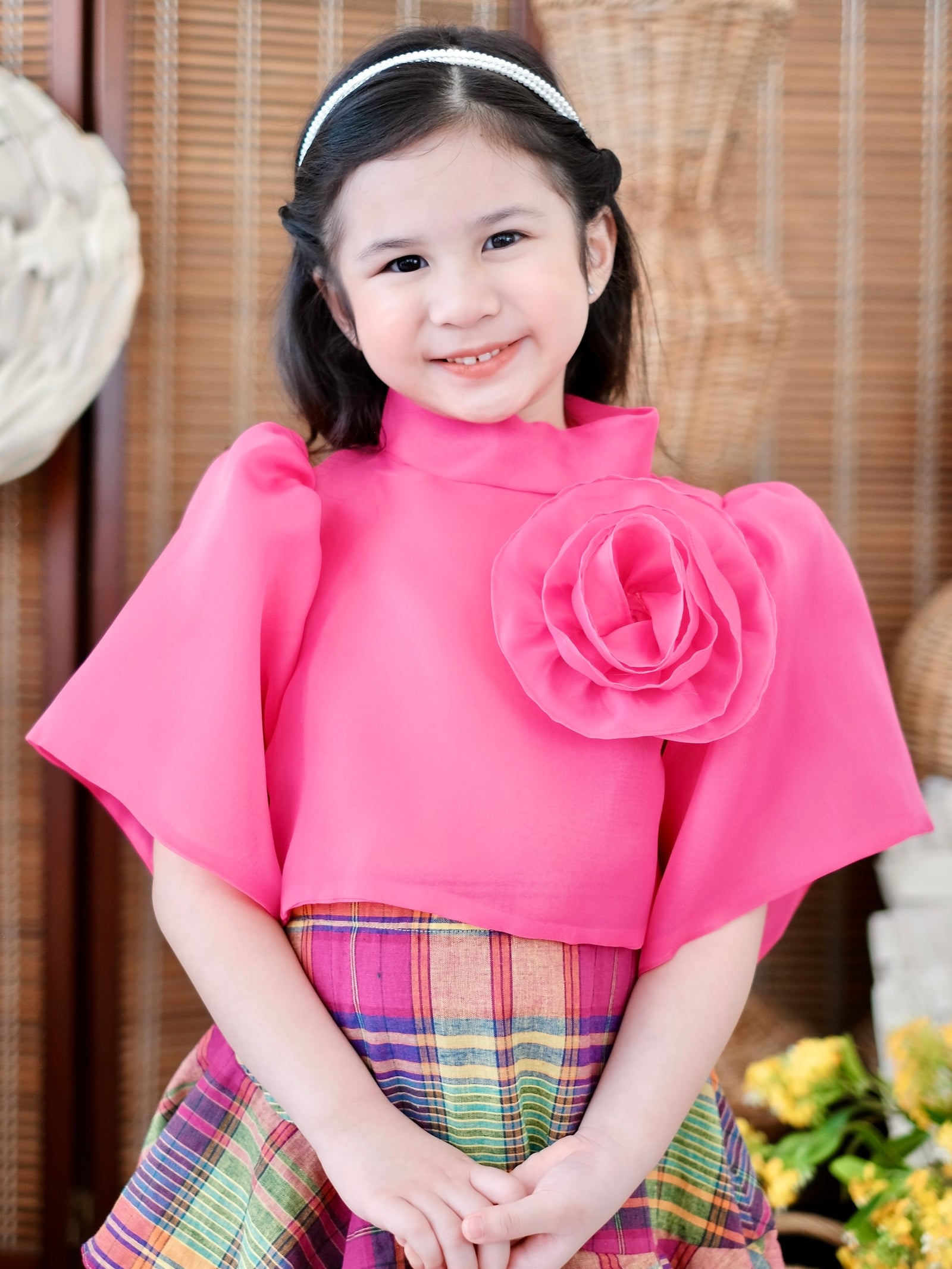 Sinag Kamisa Top | Magenta