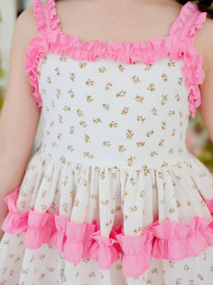 Ingrid Mini Dress | Pink Floral