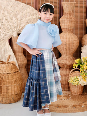 Sinag Kamisa Top | Baby Blue