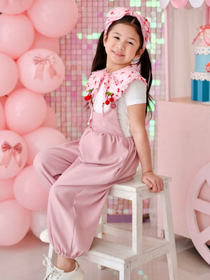 Georgie Overalls in Pink | Solo or Set