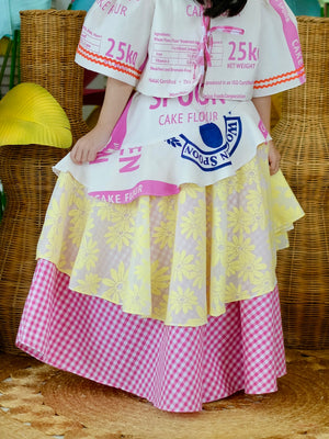 Lana Skirt | Gingham and Daisy