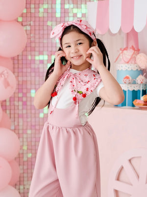 Cherry Set (Salome Collar and Double Bow Headband)