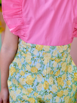 Nellie Playsuit | Pink and Floral