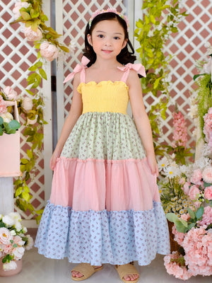 Eden Midi Dress | Pastels and Florals