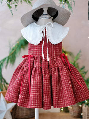 Salome Collar in Off White Broderie