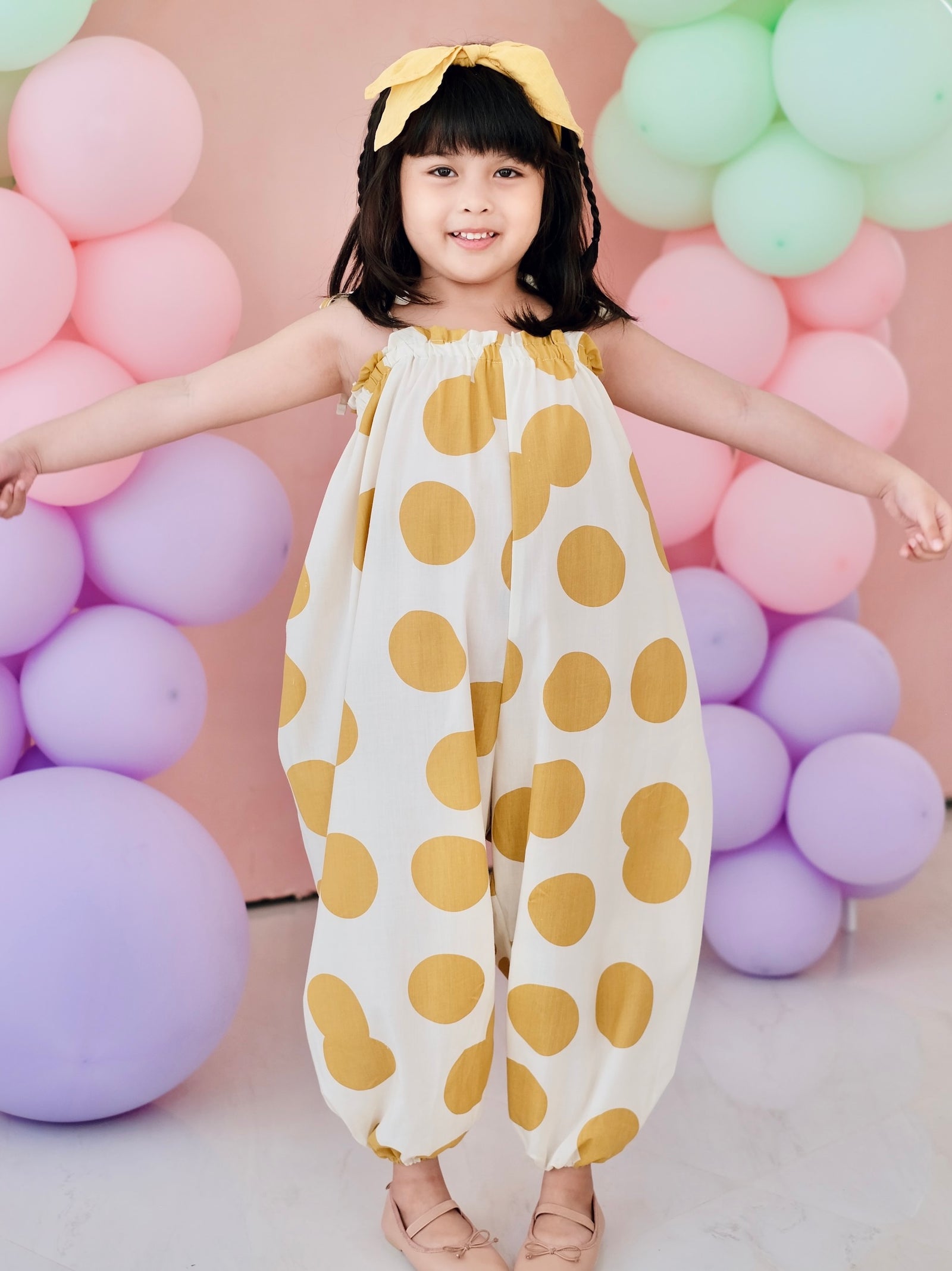 Luna Jumpsuit | Polka Dot