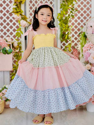 Eden Midi Dress | Pastels and Florals