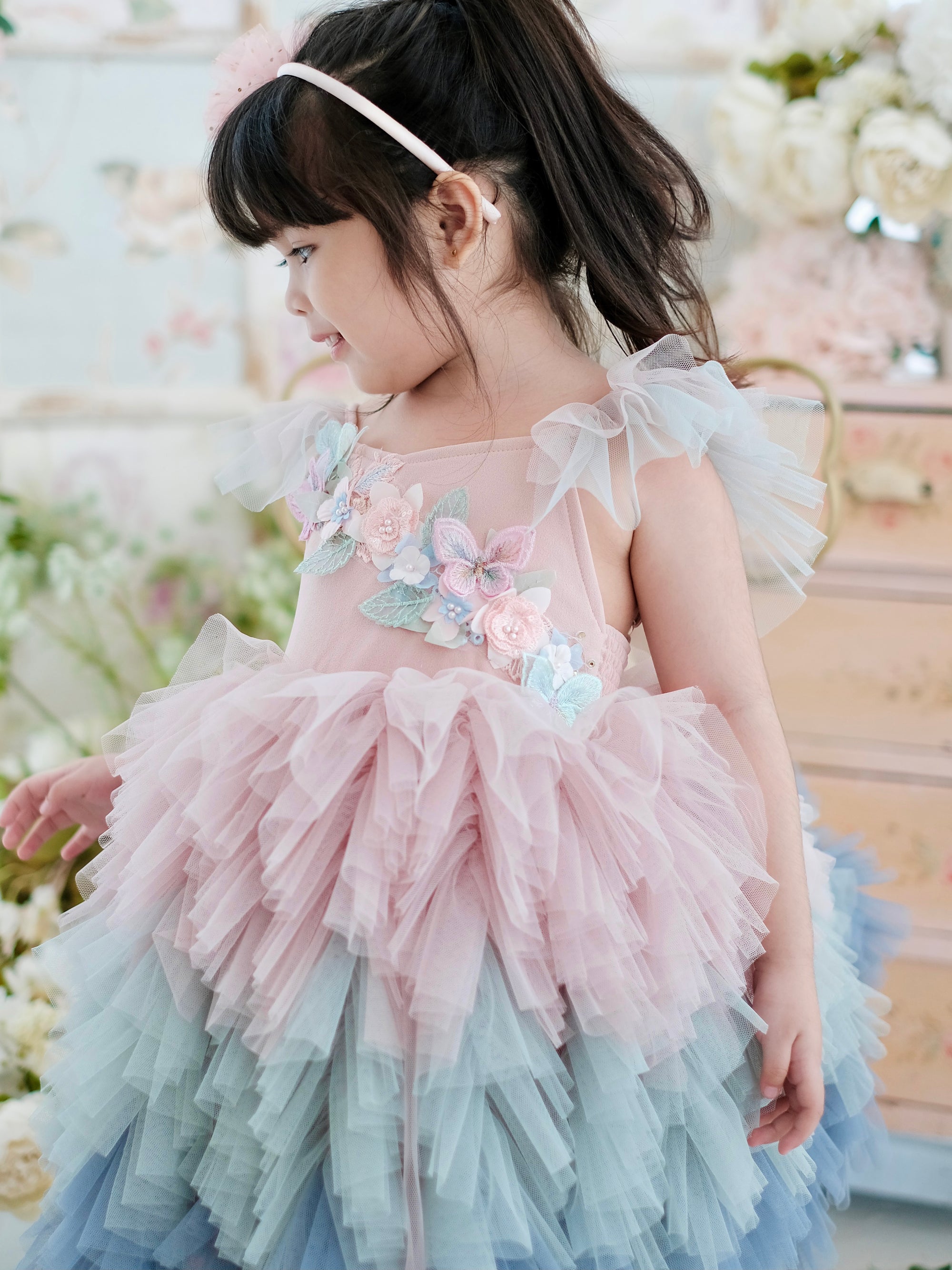 Laurette Tutu Dress | Floral Fairy