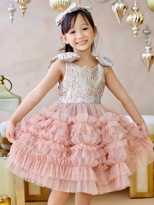 Madeline Tutu Dress in Bisque