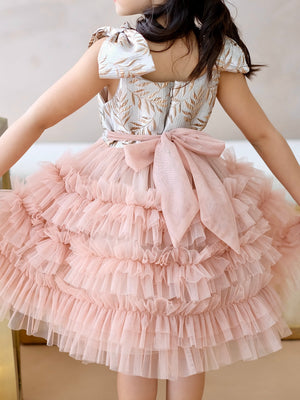 Madeline Tutu Dress in Bisque