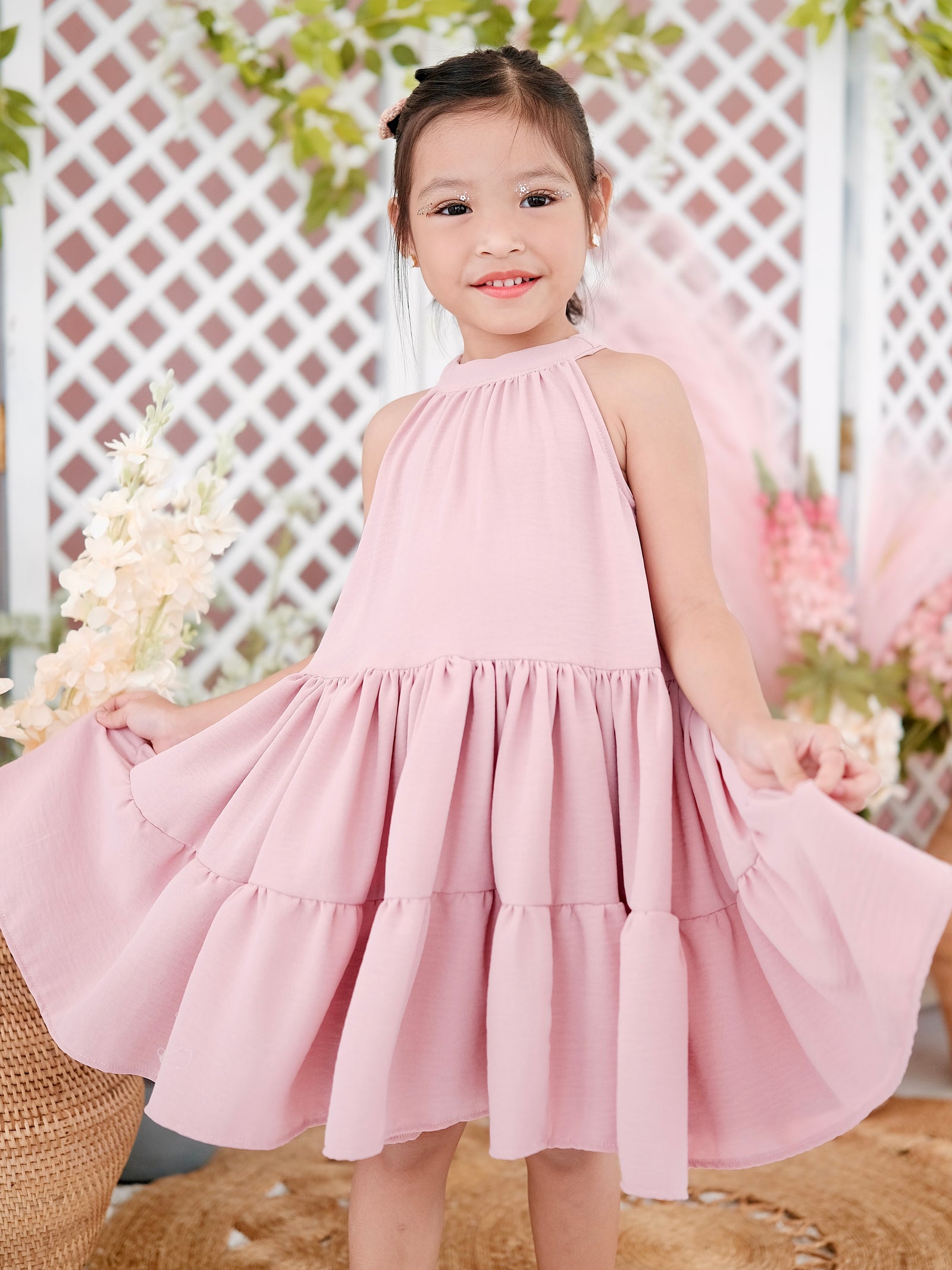 Palma Mini Dress | Dusty Pink