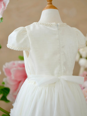 Iveline Pearl Tutu Dress | Long Midi