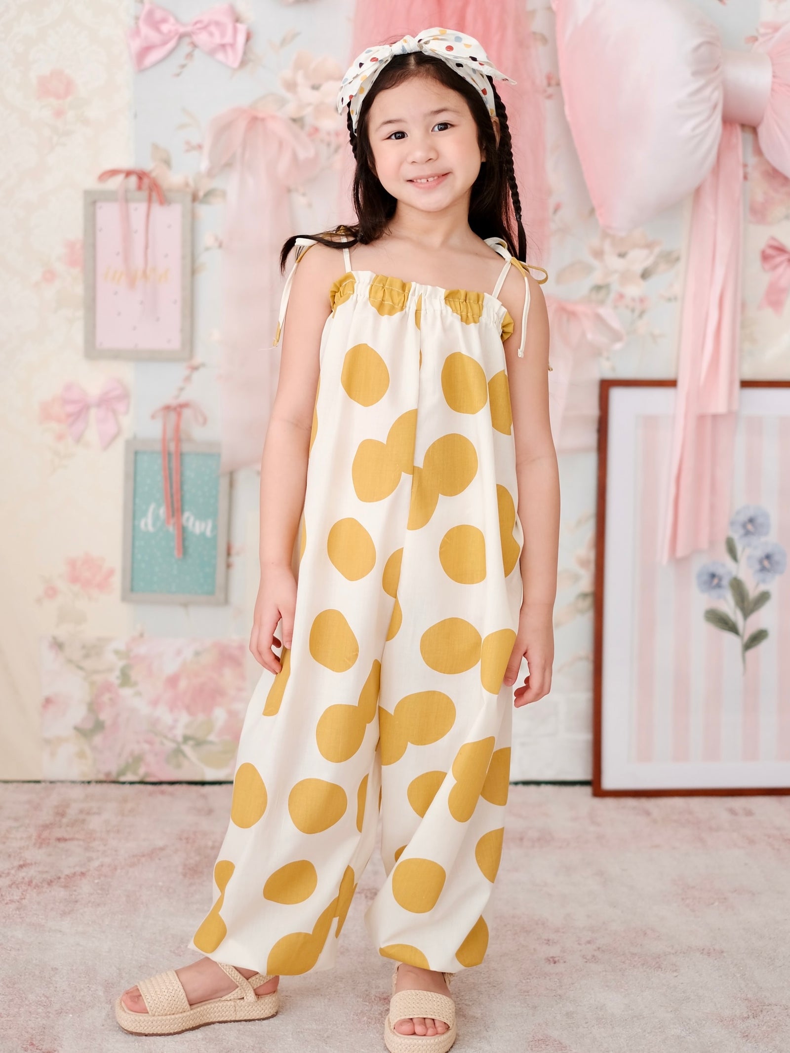 Luna Jumpsuit | Polka Dot